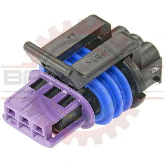 Ballenger Motorsports - 3 way GT 150 3.5mm Centerline Connector Plug Assembly for Some TPS Throttle Position Sensor & Ignition Coils (Mushroom Keyway)