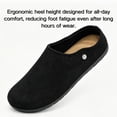 thumbnail image 4 of CHICVOMEY Men's Comfortable Cork Footbed Clogs Lightweight Suede Slip-On Mules Non-Slip Casual Breathable House Shoes for Daily Walking Indoor & Outdoor Wear, 4 of 8