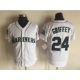 thumbnail image 1 of Retro Baseball Jersey Seattle Mariners Jersey Embroidered Baseball Jersey, 1 of 2
