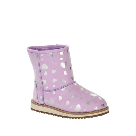 Wonder Nation Faux Shearling Boots (Toddler Girls)