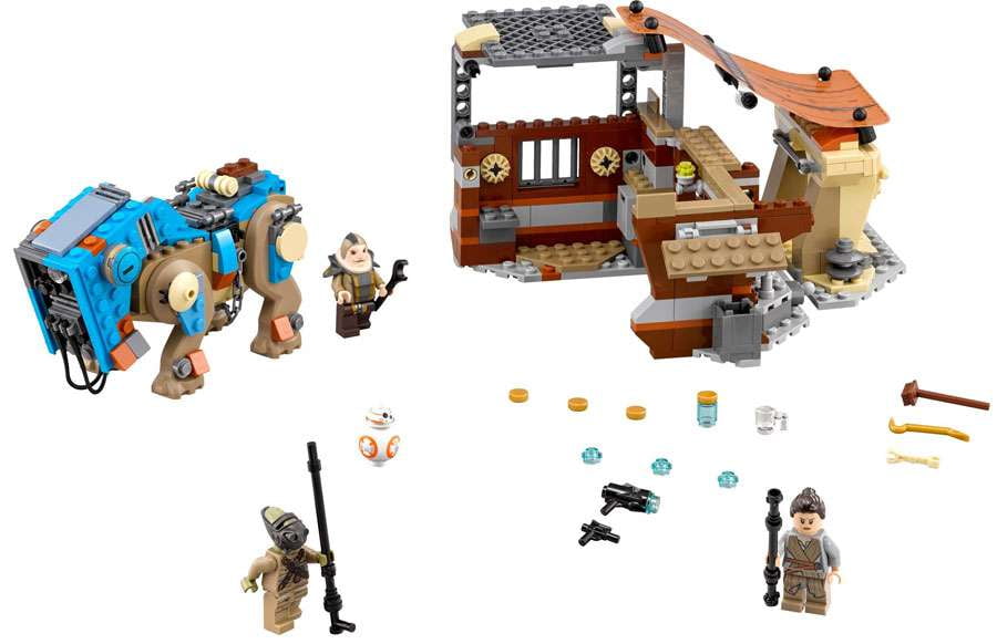 Pre-Owned Star Wars The Force Awakens Encounter on Jakku Set LEGO 75148 [Damaged Package]