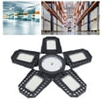 thumbnail image 1 of Super Bright 2994 Luminous Flux LED Garage Lights, 6000K LED Light with Deformable Panels for Workshop, Equipped with E26 E27 Socket Bulbs, Easy Installation for Indoor and, 1 of 7