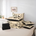 thumbnail image 6 of jejeloiu Gothic Skull Skeleton 7-Piece Bedding Comforter Set,Black Bird Raven King Bedding Sets For Girls Boys Reversible, 6 of 8