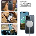 thumbnail image 5 of for iPhone 15 Pro Max Case, [Compatible with Magafe] [Military Grade Protection] Magnetic Shockproof Translucent Matte Slim Protective Phone Case Cover for iPhone 15 Pro Max 6.7"-Blue, 5 of 14