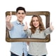 thumbnail image 5 of Billuyoard Selfie marco fiesta calcomanía DIY Prop foto marcos mano de obra fina PVC inflado Festival accesorios cabina inflable Kits de decoración para fiestas, 5 of 6