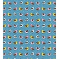 thumbnail image 3 of Animals Duvet Cover Set, Natural Theme Colorful Happy Little Bird Patterns and Dots Avian Animal, Decorative 3 Piece Bedding Set with 2 Pillow Shams, Calking Size, Slate Blue Multicolor, by Ambesonne, 3 of 3