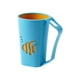 thumbnail image 1 of Soporte de Cepillo de Dientes para Baño 1 Taza de Cepillo de Dientes Que Sostiene la Taza de Cepillo de Dientes Taza de Agua de Ducha con Manija Taza de Lavado Bucal Pasta de Dientes de Viaje, 1 of 6