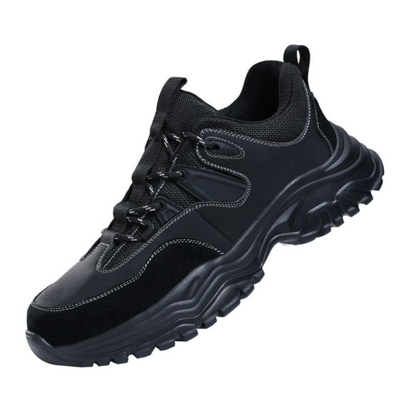 Safety Trainers Mens Steel Toe Cap Trainers Lightweight Anti-Smashing Safety Shoes Breathable Work Shoes Comfort