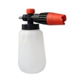 thumbnail image 3 of Pulverizador de jabón profesional manual presurizado con bomba de espuma de 1/4" de conexión rápida, botella de 1 L para detalles automotrices., 3 of 8