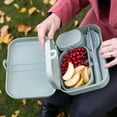 thumbnail image 3 of Koziol Organic Bento Lunch Box | Outdoor, Camping, Picnic, Hiking, Vacation, Lunch to go | Made in Germany, 3 of 5
