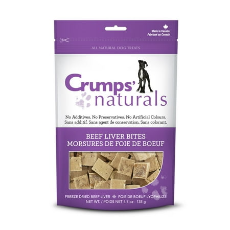 UPC: 0835302000164 | Crumps  Naturals Liver Bites Beef Freeze Dried Dog Treats  2.3 Oz