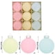 thumbnail image 3 of onlyliua ¡ Liquidación de Ofertas de Hoy! Bolas de Navidad Bolas Flocadas para Árbol de Navidad Adornos de Plástico Adornos Colgantes Decorativos de Navidad Decoración para Árbol de Navidad, 3 of 4