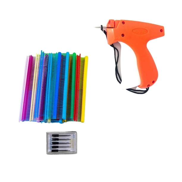 Herramienta de costura rápida para ropa, herramienta de costura práctica y portátil. Naranja Blanco
