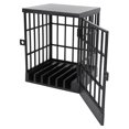 thumbnail image 1 of Cell Phone Jail with Lock and Keys, 5.1x5.9x7.5in Cell Phone Jail Lock Box, Mobile Prison Cell Phone Jail Phone Cage, Phone Lock Box Cell Phone Locker for Classroom, Family, 1 of 7