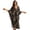 Black and Red - Mushroom, variant on Women's Kaftan Maxi Dress Cow Aztec Print Batwing Sleeve V Neck Beach Swimsuit Cover Ups Loose Fit Bathing Suit Coverup Lightweight Caftan Dresses Soft Loungewear