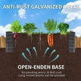 thumbnail image 5 of Relyard 8x2 Galvanized Steel Raised Garden Bed Planter Box, 5 of 5