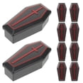 thumbnail image 1 of Shisuyan 10Pcs Halloween Mini Coffin Boxes Model Miniature Coffin Prop Miniature Coffin Decoration, 1 of 9