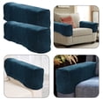 thumbnail image 3 of LOLIPPYY 2pcs Stretchable Polyester Couch Armrest Covers, Anti- Armchair and Sofa Arm Covers for Furniture, 3 of 7