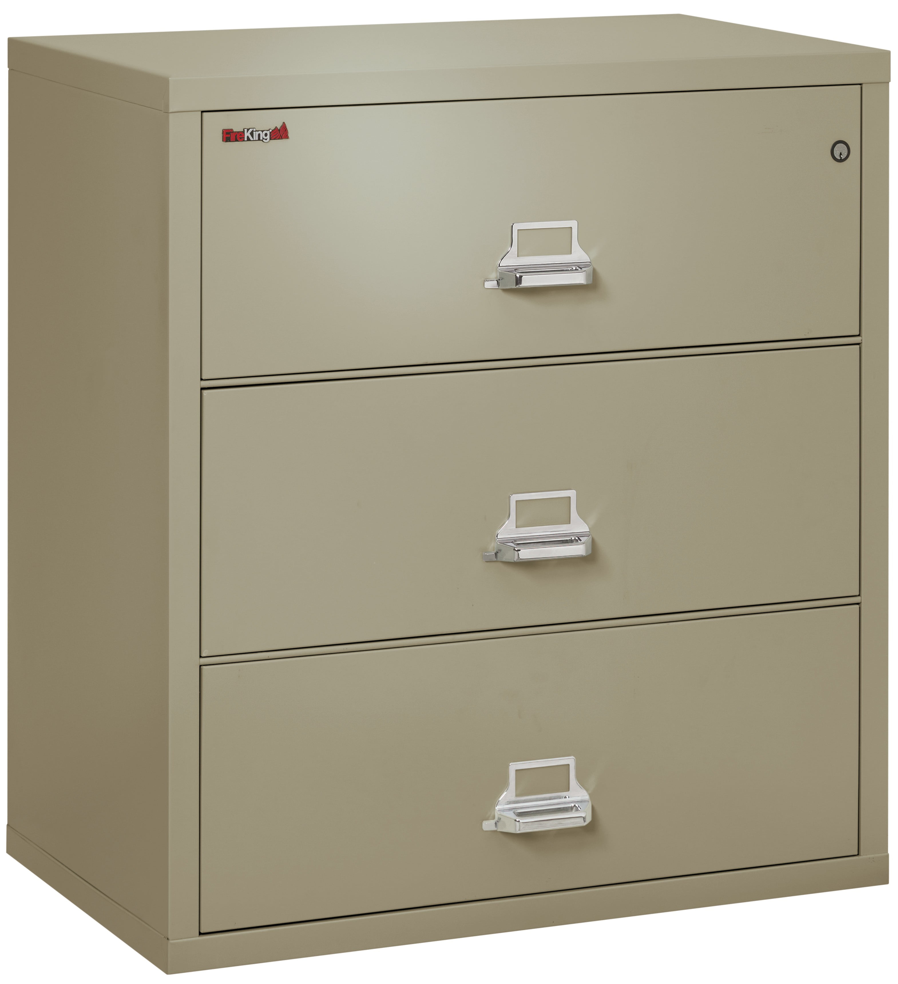 Fireking 3 Drawer 38" wide Classic Lateral fireproof File