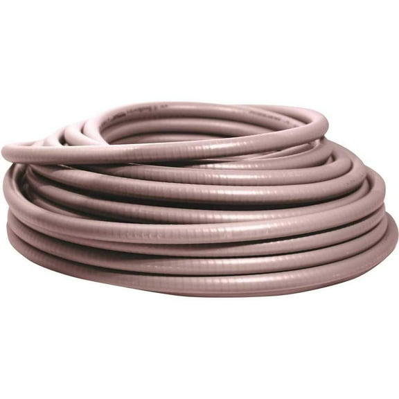 Southwire 58046201 Ultratite Liquidtight Non-Metallic Flexible Conduit, Gray, 1/2 in, 100 Ft. Coil