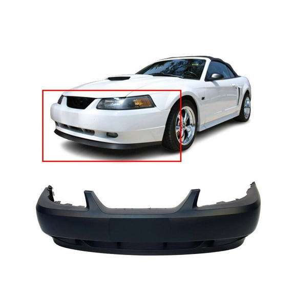 DCP Front Bumper Cover Fascia fits 1999-2004 Ford Mustang GT 99-04