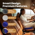 thumbnail image 4 of Everlasting Comfort Memory Foam Seat Cushion for Office Chairs and Car Seats, 4 of 10