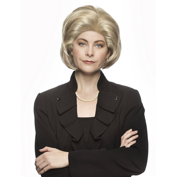 Hillary Clinton Color Mixed Blonde - Enigma Wigs 2016 First Lady Candidate Democrat Bundle Cap, MaxWigs Costume Wig Care Guide