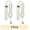White, variant on Hyper Tough 6-Outlet Surge Protector with 900-Joule Protection with 6  Feet Power Cord, Glossy Black