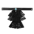 thumbnail image 5 of DPOIS Victorian Lace Jabot Neck Ruff Collar Mini Cape Costume Accessory, 5 of 7