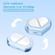 thumbnail image 5 of VEATOOL K520 Auriculares Inalámbricos Intrauditivos, Bluetooth 5.3, Diseño con Cordón Portátil, Perfil Doble en Forma de Corazón, 5 of 8
