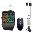 thumbnail image 1 of Youkk K99 Wireless Bluetooth 4.2 Keyboard Comes with Throne Mouse Set, 1 of 6
