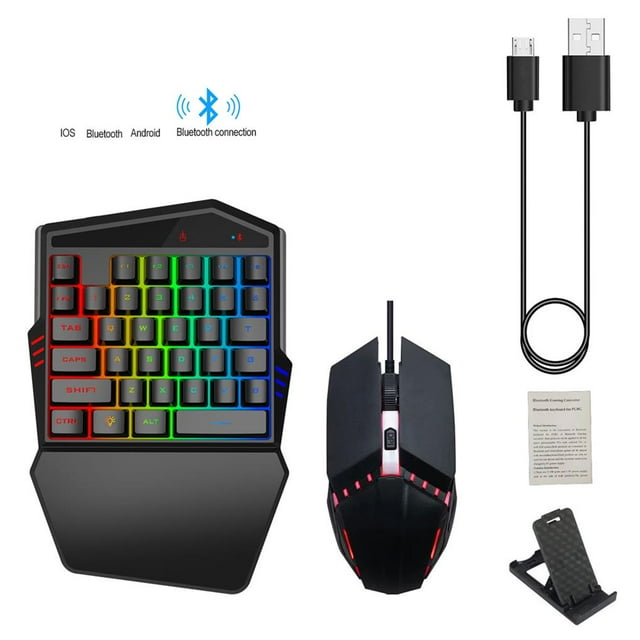 Youkk K99 Wireless Bluetooth 4.2 Keyboard Comes with Throne Mouse Set