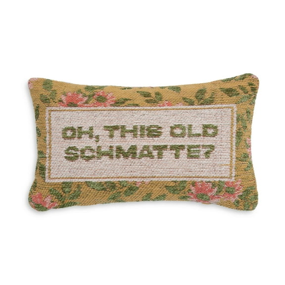 Oh, This Old Schmatte Cotton Pillow