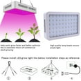 thumbnail image 4 of 600W LED Plant Grow Lights, SEGMART Newest Full Spectrum Panel Grow Lamp with IR & UV LED Grow Lights, for Indoor Plants, Succulents, Seedling, Vegetables, Lettuce, Tomatoes and Herbs, S11680, 4 of 9