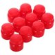 thumbnail image 2 of Diy Nut Cover Switch Protector For Indoor Use Bolts And Screws Red 2.50X2.50X1.50CM Damage Prevention 10Pcs, 2 of 5