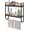 Gray Oak, variant on BoldGear Bathroom Shelf with Towel Bar, Industrial Wood Wall Mounted Shelves,Metal Floating Shelf with Towel Holder for Bathroom, Kitchen, Living Room,Gray Oak