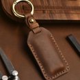 thumbnail image 4 of Leather Car Key Case Key Bag Car Smart Key Fob Cover Shell for Volvo S60 V60 S90 V90 Xc40 C40 Xc60 Xc90 Polestar 2 3 4 5 6, 4 of 15
