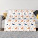 thumbnail image 1 of Fotbe Corgi Dog And Heart Manta de Franela con Estampado, Manta Ultrasuave para Cama, Sofá, Auto, Hipoalergénica y Antibolitas-40"x30", 1 of 6