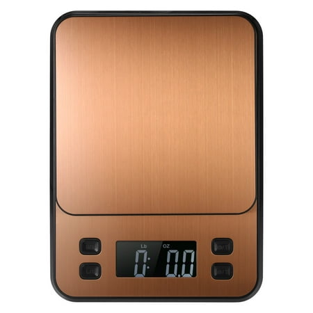 10kg/1g Digital Coffee Scale Multifunction Kitchen Food Scale with LCD Display Countdown Timer Tare & Auto Off (Best Coffee Scale 2019)