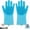 Blue, variant on GadgetPawsUSA Silicone Pet Grooming Gloves (Pink) Five‑Finger Fit with Non‑Slip Cuff, Dual‑Sided Brush for Dogs & Cats, Massage & Deep Cleaning