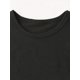 thumbnail image 5 of Camiseta de algodón para niña "Los snacks son mi lenguaje del amor". Camiseta de verano informal, transpirable y lavable a máquina con diseño de corazón y snack, color negro. Camisas para niñas., 5 of 6