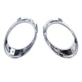 thumbnail image 4 of Pair Front Left & Right Chrome Fog Lamp Bezel Trim Ring for Fusion 2013-16, 4 of 10