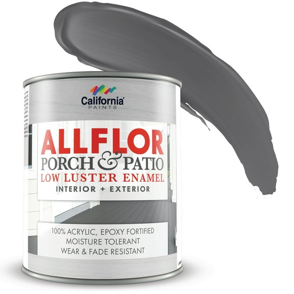 California Paints ALLFLOR Porch, Battleship Gray, 1 Quart