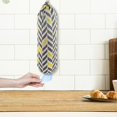 thumbnail image 7 of Wall Mount Plastic Bag Holder – Grocery Bag Organizer & Dispenser w/ Elastic Opening | Pull One Bag at a Time, No More Messy Clutter | Machine Washable Fabric, Reinforced Stitching, 7 of 7