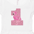 thumbnail image 4 of Inktastic First Birthday Flamingo 1 Year Old Girl Girls Baby Dress, 4 of 5