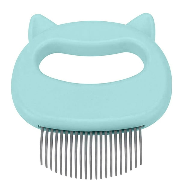 Peine de masaje para gatos y perros Cepillo de limpieza para eliminar el pelo Cepillo de limpieza para eliminar el pelo con tres colores opcionales