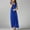 Blue, variant on Jacenvly New Dresses for Pregnant Sleeveless Solid Summer Dresses for Women 2025 Comfort Fit New Style V-Neck Long Maternity Dress Plus Size Beige S Maternity Shapewear for Dresses