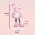 thumbnail image 3 of Poupée Lapin à Longues Jambes de Pâques Décoration Mignonne Poupée Elf, 3 of 7