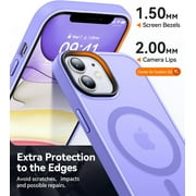 Entronix Shockproof Magnetic Phone Case for iPhone 11, Purple
