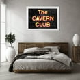 thumbnail image 3 of Stephen Chambers 32x24 White Modern Wood Framed Wall Art Titled - Cavern Club, 3 of 6